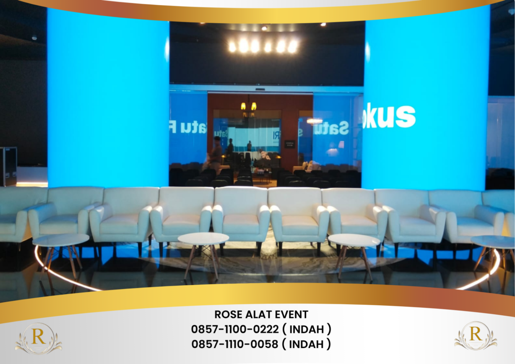 Sewa Sofa Scandinavian kaki Kayu Area Bekasi