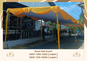 Sewa Tenda Plafon Aneka Warna Poni Area Cibitung Bekasi