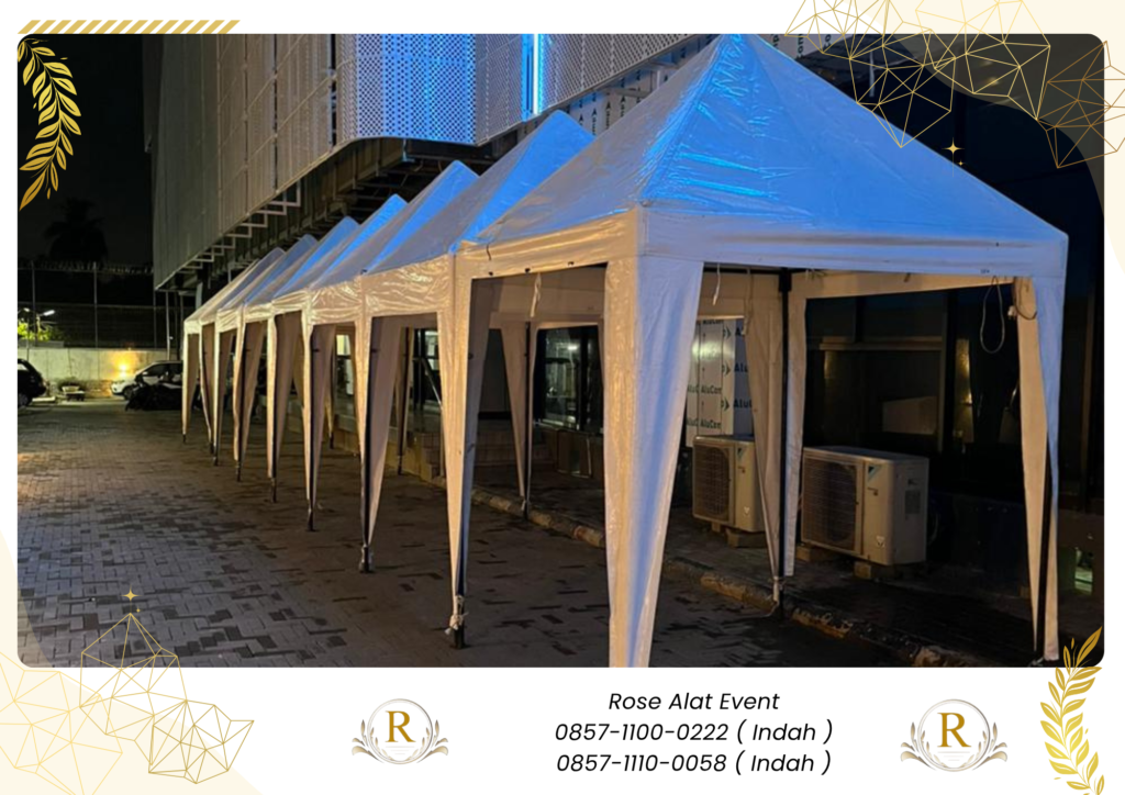 Sewa Tenda Bazar Murah Unit Bersih Kokoh Karawang