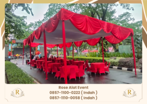 Sewa Tenda Plafon Aneka Warna Poni Area Cibitung Bekasi