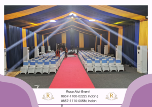 Jasa Dekorasi Kain Roder Aneka Warna Area Bekasi