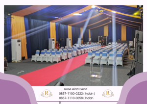 Jasa Dekorasi Kain Roder Aneka Warna Area Bekasi