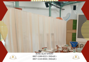 Sewa Tirai Filamin Aneka Warna Area Bekasi