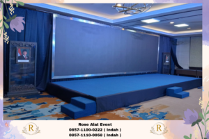 Sewa Backdrop Panggung Stage Area Cikarang Bekasi