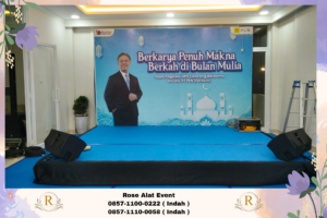 Sewa Backdrop Panggung Stage Area Cikarang Bekasi