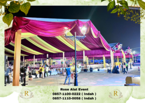 Rental Tenda Event Aneka Model dan Warna Dekorasi Terbaru Bekasi