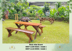 Rental Meja Kursi Taman Kaki Extra Cikarang Bekasi