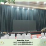 Pusat Rental Tirai Lotto Hitam Bekasi