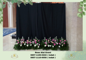 Pusat Rental Tirai Lotto Hitam Bekasi