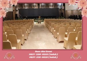 Rental Kursi Futura Cover Street Gold Tangerang Banten