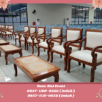 Sewa Kursi Vip Model Kayu Mewah Cikarang