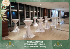 Rental Meja Barstool Cover Berkualitas Dan Kokoh Bekasi