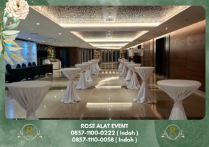 Rental Meja Barstool Cover Berkualitas Dan Kokoh Bekasi