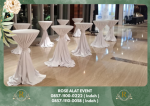 Rental Meja Barstool Cover Berkualitas Dan Kokoh Bekasi