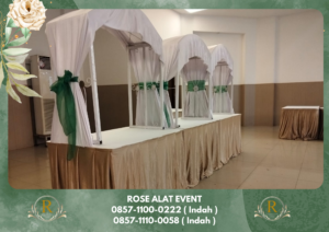 Rental Meja Gubukan Makanan Aneka Warna Area Cikarang