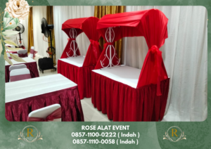 Rental Meja Gubukan Makanan Aneka Warna Area Cikarang