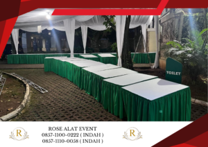 Sewa Meja Kotak Beragam Ukuran Di Bekasi