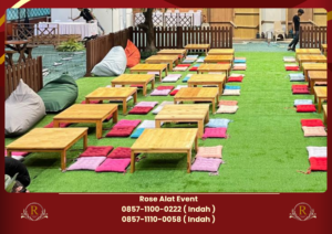 Vendor Rental Meja Lesehan Kotak Bogor