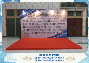 Sewa Panggung Karpet Merah Dan Backdrop Area Terdekat Cikarang