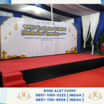 Sewa Panggung Karpet Merah Dan Backdrop Area Terdekat Cikarang
