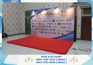 Sewa Panggung Karpet Merah Dan Backdrop Area Terdekat Cikarang