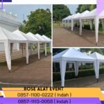Rental Tenda Bazar Atau tenda CFE Atap Putih Bekasi