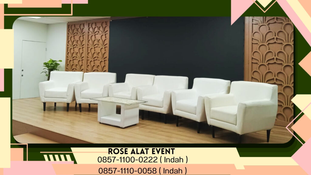 Jasa Sewa Sofa Scandinavia Putih Cikarang