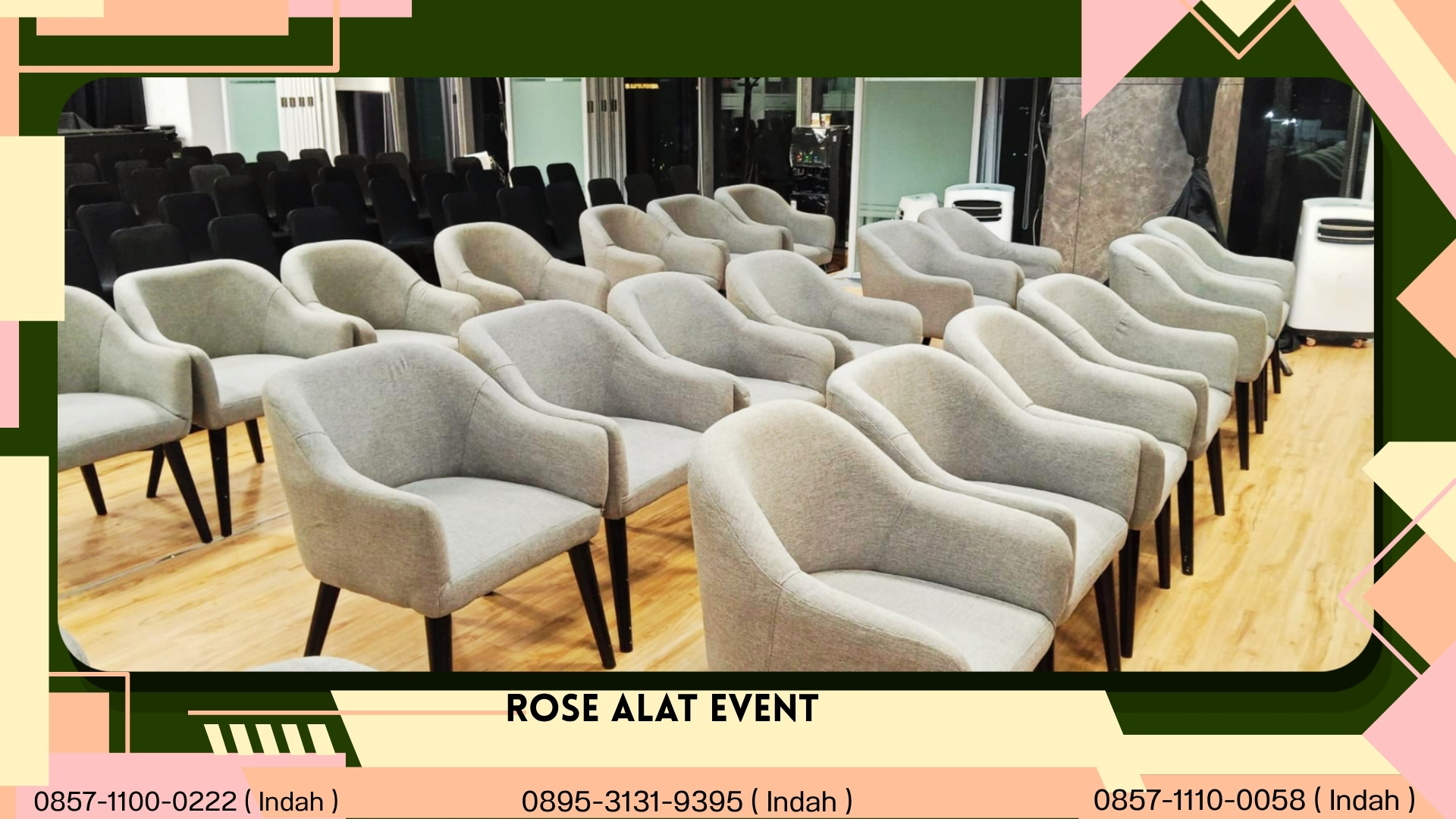 Jasa Sewa Sofa Studio Abu-Abu Cikarang Bekasi 