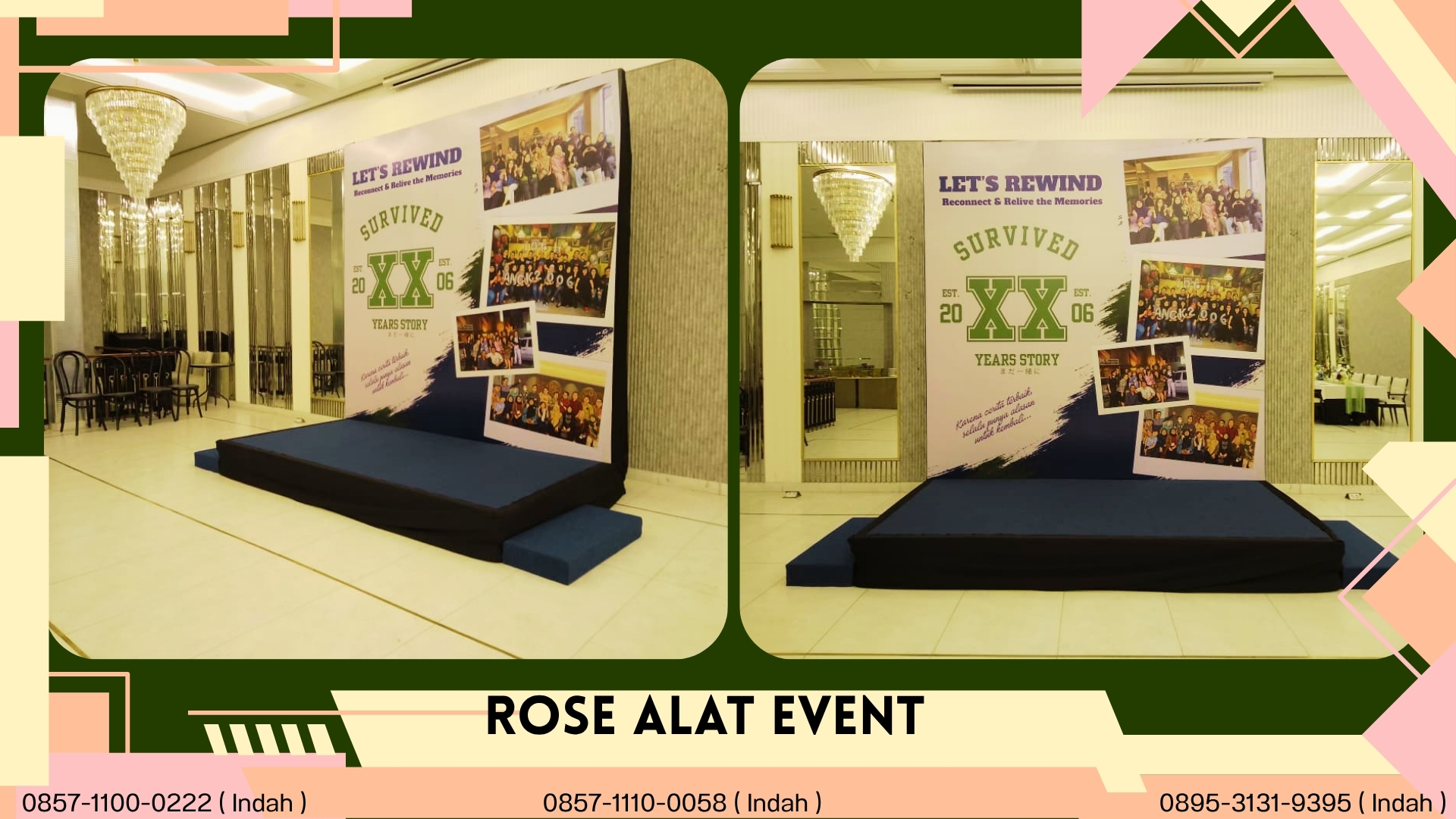 Rental Backdrop Customize Bekasi 