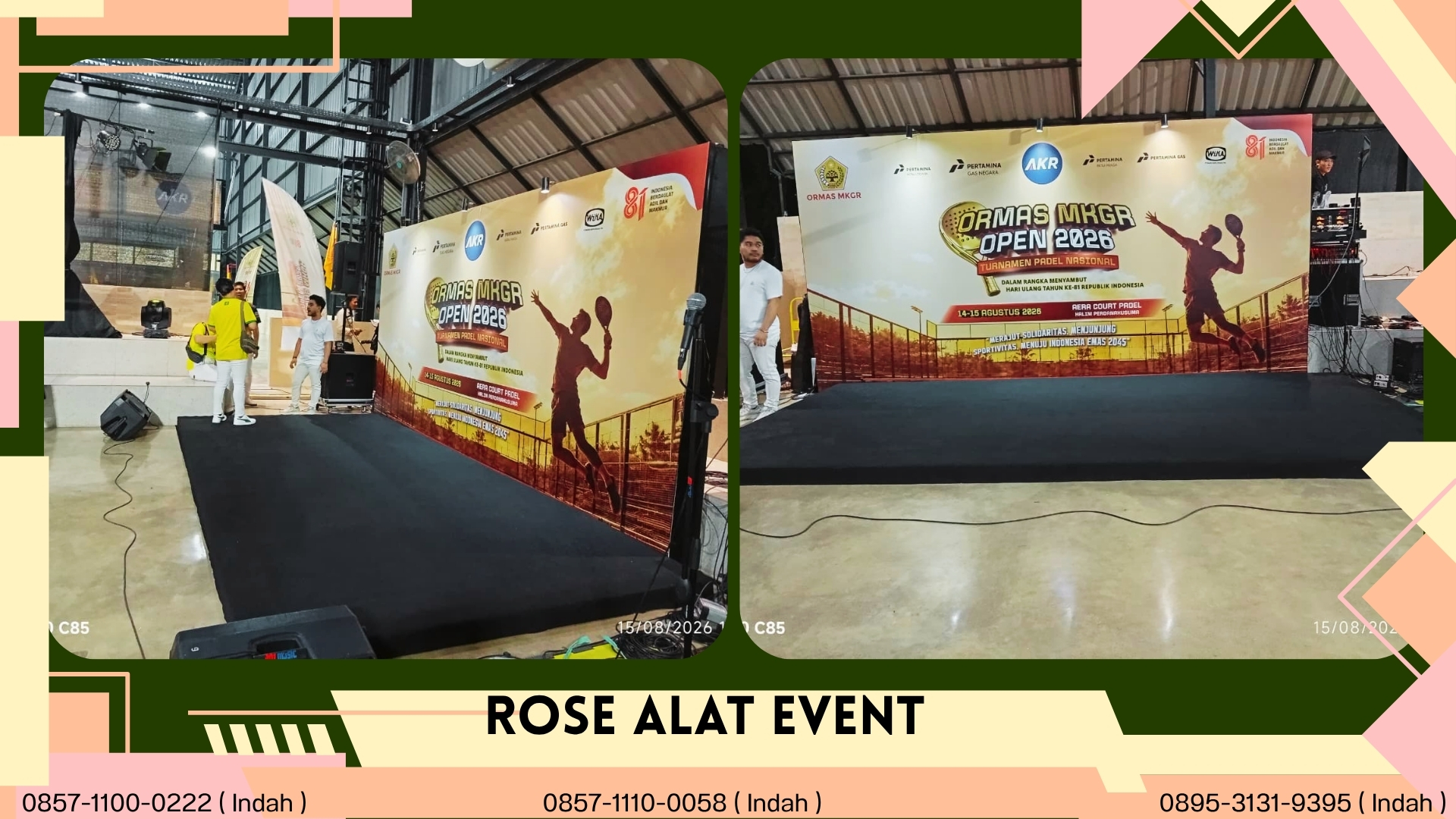 Rental Backdrop Customize Bekasi 
