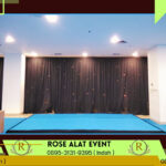 Rental Tirai Hitam Lampu Fairy Light Bekasi