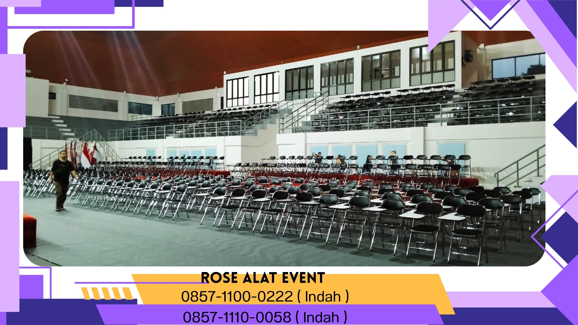 Sewa Kursi Kuliah Lipat Cikarang Bekasi