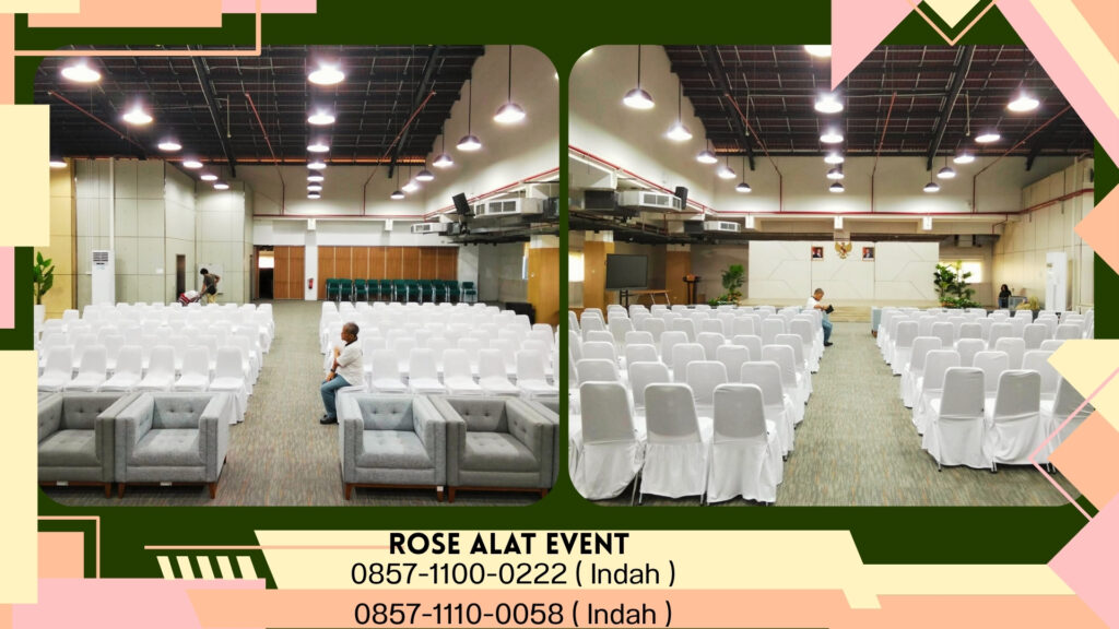 Sewa Kursi Susun Stainless Cover Rumbai Bekasi