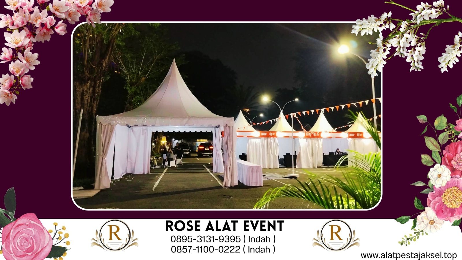 Sewa Tenda Sarnafil Daerah Tangerang