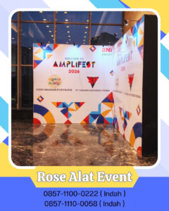 Sewa Backdrop Spot Light Panggung Bekasi 