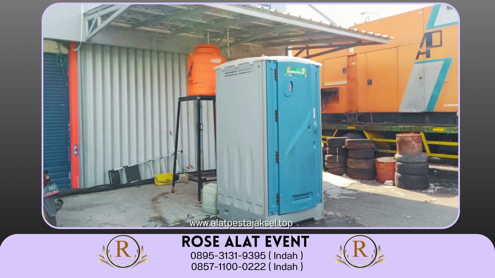 Rental Toilet Portable VIP Karawang ( 0895-3131-9395 ) 