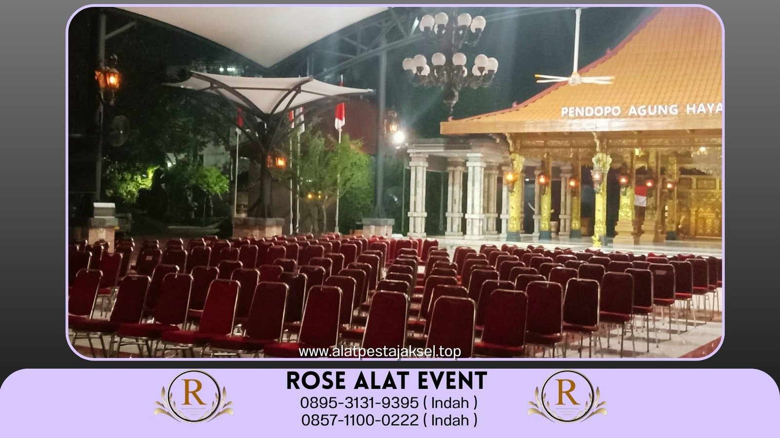 Sewa Kursi Non Cover Dan Full Cover Bekasi ( 0895-3131-9395 ) 