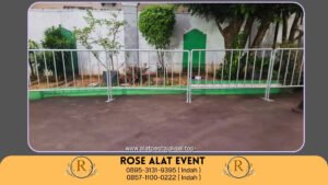 Sewa Rowing Barikade Pembatas Jakarta