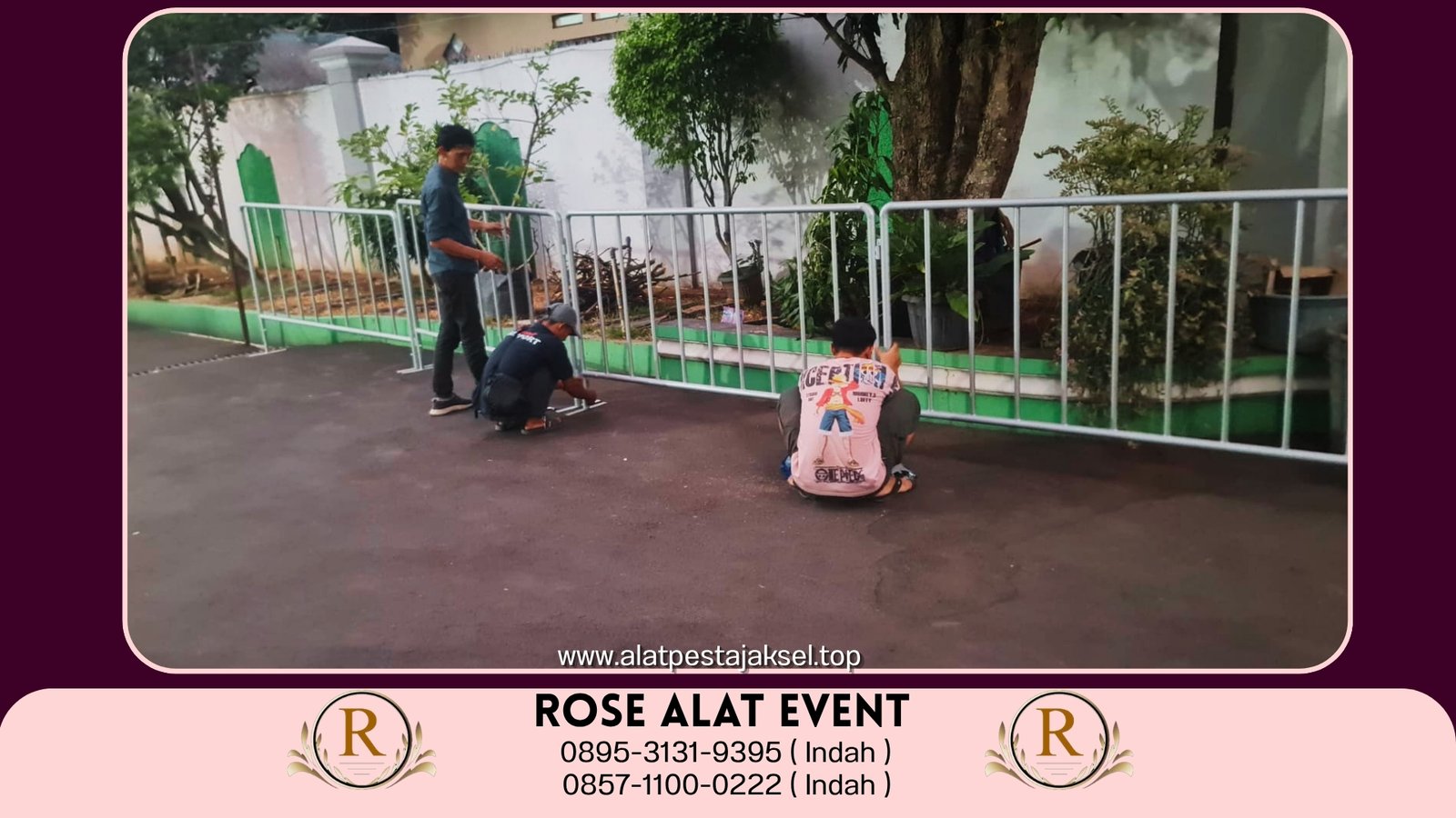 Sewa Rowing Pembatas Bekasi