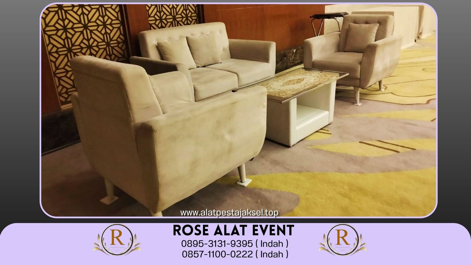 Sewa Sofa Minimalis Single Dan Double ( 0895-3131-9395 ) 
