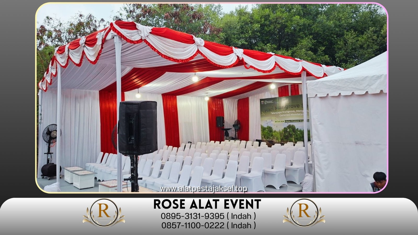 Sewa Tenda Roader, Sofa Tamu, Rak Buku Bekasi( 0895-3131-9395 )