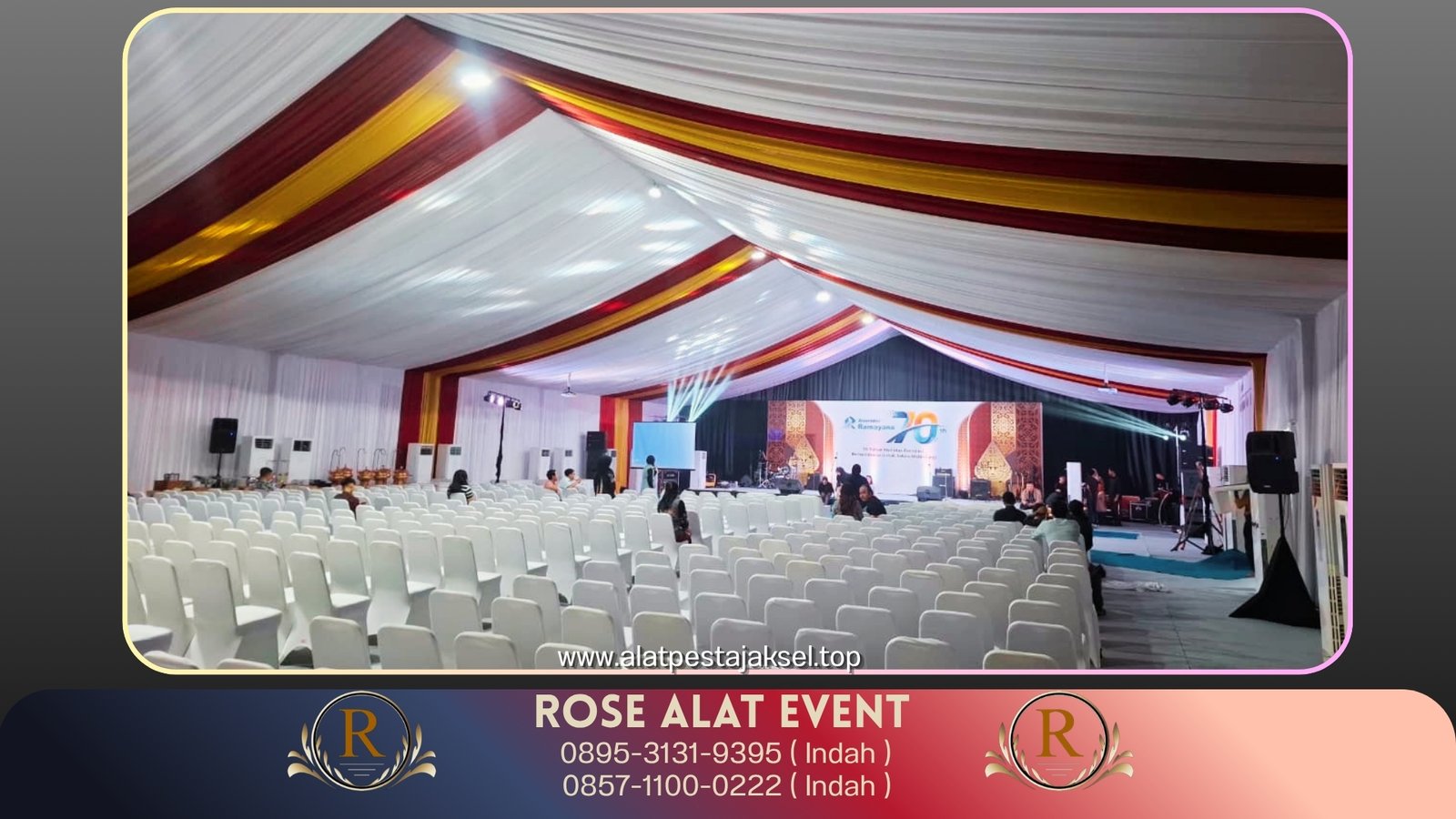 Sewa Tenda Roder Lengkap Flooring Bekasi ( 0895-3131-9395 )